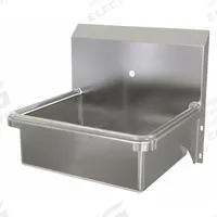 SANI-LAV Hand Sink: 1 Stations, 7 in Bowl Dp, 17 in Bowl Lg, 14 in Bowl Wd, Faucet Not Included (MPN 7050). Key specifications — Includes Side Splash: Side Splash Not Included; Series: Stainless Steel Hand Wash Sink; Brand: SANI-LAV.