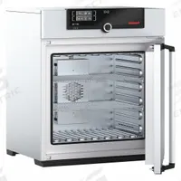 MEMMERT Universal Oven: Forced Air, 3.8 cu ft Capacity, 300°C Max Temp, 2,800 W Watt, +/-1.8°C, Oven (MPN UF 110, 230V). Key specifications — Voltage: 230V AC; Brand: MEMMERT; Temperature Accuracy Tolerance: +/-0.1°C up to 99.9°C, +/-0.5°C @ 100°C+; Temperature Uniformity: +/-1.8°C.