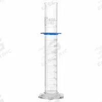 GLOBE SCIENTIFIC Graduated Cylinder: 500 mL, B, To Deliver (TD), 5 mL Graduation Increments - mL (MPN 8330500). Key specifications — ASTM Specification: E1272; Brand: GLOBE SCIENTIFIC; USP Specification: Type I; Closure Included: No; Includes: Bumper.