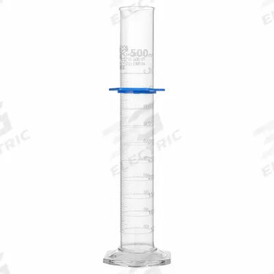 GLOBE SCIENTIFIC Graduated Cylinder: 500 mL, B, To Deliver (TD) - Class B Glass Graduated Cylinders