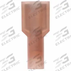 3M Wire Disconnect: Female Socket, Red, Nylon, Full Coverage, 22 AWG – 18 AWG Wire Size (MPN MNI18-250DFIK). Key specifications — Brand: 3M; Manufacturer Part Number: MNI18-250DFIK.