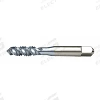 CLEVELAND Spiral Flute Tap: M6x1 Metric, D5 / 6H, 3 Flute, Plug Chamfer (MPN C58908)
