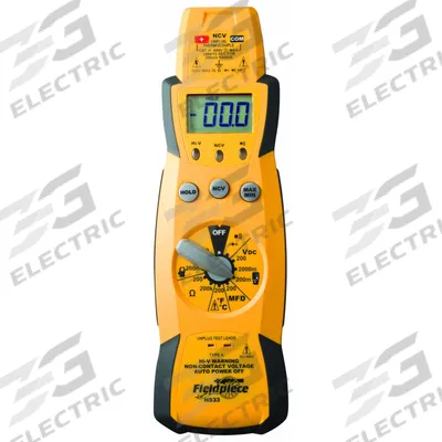 FIELDPIECE Digital Multimeter: TRMS, CAT III 600V - Standard Feature Multimeter Kits