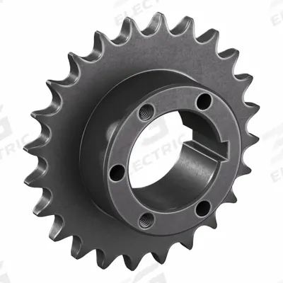 TSUBAKI Sprocket: For 50 Chain, 24 Teeth, 4.788 in Pitch Dia, 5.122 in Outside Dia - Size 50 Bushed-Bore Roller Chain Sprockets