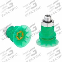 SCHMALZ Vacuum Pad Assembly: Multi-Bellows, 2.5 Folds, G1/4 in Vacuum Port, 42 mm Pad Dia, Green (MPN 10.01.06.03648). Key specifications — attr1019136: 10.01.06.03648; attr1019138: SCHMALZ; attr1019139: 55 A.