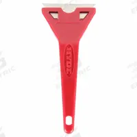 HYDE Scraper: Bld. Mat. Carbon Steel, Hdl. Mat. Polypropylene, Flex, Straight Bld. Shape (MPN 13080). Key specifications — attr1004902: HYDE; attr1016211: 42100; attr1014703: Plastic; attr1017570: Standard End; attr1029655: Straight; attr1034073: Straight.