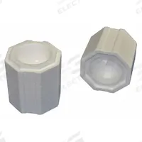 Laboratory Mailer: Bottle Holds Container, 10 1/2 in Outside Ht, 4 3/4 in Outside Lg, Polystyrene (MPN 716T). Key specifications — Brand: POLAR TECH; Color: White; Holds Container Style: Bottle; Material: Polystyrene.