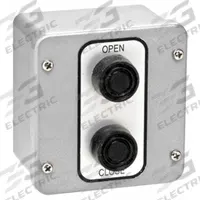 AMERICAN GARAGE DOOR SUPPLY Control Station: Open-Close, Momentary Contacts, Outdoor, Surface Mount (MPN 2BX). Key specifications — attr1070078: Faceplate; attr92627: 2BX; attr93592: AMERICAN GARAGE DOOR SUPPLY; attr1070071: Commercial Garage Door Operators; attr1070072: Momentary Contacts; attr1070073: Open-Close; attr1070075: Outdoor; attr1070080: Surface Mount.