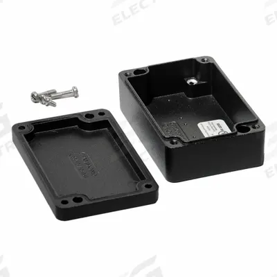 HAMMOND Enclosure: Die-Cast Aluminum, 3 in x 2 in x 1 in, NEMA 12/13/4/4X/6/6P - Fiberglass Submersible Enclosures