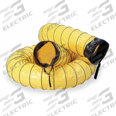 AIR SYSTEMS INTERNATIONAL Ventilation Kit: 8 in Dia, 6 ft Lg, For Use With Confined Spaces - Ducts for Confined Spaces