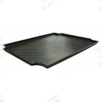 STRUCTURAL PLASTICS Containment Tray: 24 in x 30 in x 1 in, Black/Black, High Density Polyethylene (MPN CT300124). Key specifications — Brand: STRUCTURAL PLASTICS; Material: High Density Polyethylene; Color: Black/Black.
