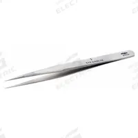 AVEN Tweezers: Titanium, Point, Relieved Tip, 0.78 mm Tip Thick (MPN 18043TT). Key specifications — attr1002355: Titanium; attr1002345: AVEN; attr1002348: Titanium; attr1002358: Smooth; attr1002361: 1; attr1024781: Standard.