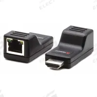 TRIPLETT HDMI Extender: 1 Ports, Black, HDMI Female, HDMI Extender, 5e (MPN HDMI-1TR). Key specifications — attr931089: 5e; attr931087: TRIPLETT; attr931088: Black; attr931090: HDMI Female; attr931102: HDMI Extender.