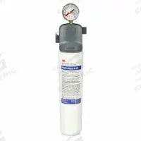 3M AQUA-PURE Water Filtration System: 0.2 micron, 2 gpm, 17 1/2 in Overall Ht (MPN ICE120-A020-S-SR). Key specifications — Filter Media: Pleated Membrane; Brand: 3M AQUA-PURE; Reduces: Cyst.