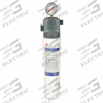 3M AQUA-PURE Water Filtration System: 0.2 micron, 2 gpm - Ice Machine & Refrigerator Water Filter Systems