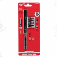 MILWAUKEE Drive Guide Set: Drive Guide Set, Impact, 1/4 in Compatible Bit Size, Impact Rated (MPN 48-32-4518). Key specifications — attr1132695: Hex; attr1132691: Impact Rated; attr1132694: Magnetic; attr1132704: MILWAUKEE.