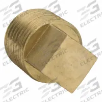 PARKER Plug: Plug, 1/8 in, NPT Threaded, 1,000 psi, 19/32 in Lg, C37700 Brass (MPN 211P-2). Key specifications — Maximum Operating Pressure: 1,000 psi.