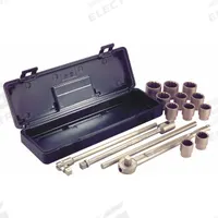 AMPCO Socket Wrench Set: Non-Magnetic/Non-Sparking, 3/4 in Drive Size, 15 Pieces, (11) 6-Point (MPN W-291). Key specifications — attr1204505: AMPCO; attr1204509: (11) 6-Point; attr1204515: Non-Sparking; attr1206531: 1-5/16 in to 2 in; attr1206532: 3/4 in Ratchet; attr1227478: 3/4 in.