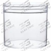 QORPAK Laboratory Jar: Polystyrene, 32 fl oz, 400.05 mm Body Dia, 120-400 mm Screw Closure Size (MPN PLA-03361). Key specifications — Brand: QORPAK; Clarity: Clear; Closure Included: No; Pre-Cleaned: None.