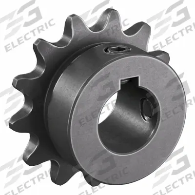 TSUBAKI Single Strand Sprocket: 35, For 3/8 in Chain Pitch, 5/8 in Bore Dia, 13 Teeth - Size 35 Fixed-Bore Roller Chain Sprockets
