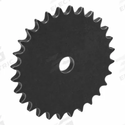 TRITAN Roller Chain Sprocket: No Hub, For Single Strands, 60, 28 Teeth, 6.698 in Pitch Dia - Size 60 Plain-Bore Roller Chain Sprockets