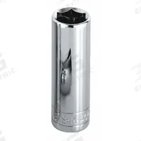 SK PROFESSIONAL TOOLS Socket: SAE, 1/2 in Drive Size, 13/16 in Socket Size, 12-Point, Deep, Chrome (MPN 40826). Key specifications — attr1204417: SK PROFESSIONAL TOOLS; attr1204392: Chrome.