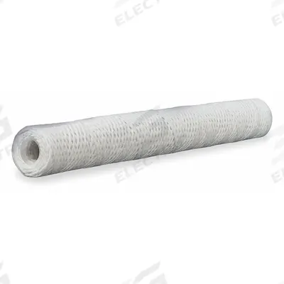 Parker Water Filter Cartridge: 1 micron, String Wound, 8 gpm, Polypropylene, 20 in Overall Ht - String & Blanket Wound Water Filter Cartridges