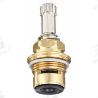 KISSLER Stem: For Price Pfister AB1953 Series, Use with Hot Water, Brass, Chrome, Ceramic Disc (MPN AB11-6040H). Key specifications — Compatible Series: Price Pfister AB1953; For Water Temperature: Hot; Compatible Brand: Price Pfister/Pfister; Product Type: Stem; Includes: (1) Stem; Material: Brass.
