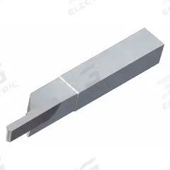 MICRO 100 Single-Point Tool Bit: GS Tool Bit Style, 3/4 in Shank Wd, 3/8 in Shank Ht, Carbide, Zinc (MPN GS-096002)