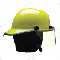 BULLARD Fire Helmet: Lime, Modern Rear Brim, Chin Strap, 6-Point Sure-Lock(R) Ratchet (MPN PXSLYTL). Key specifications — Color: Lime; Chin Strap: Yes; Brand: BULLARD; Style: Modern Rear Brim; Suspension: 6-Point Sure-Lock(R) Ratchet.