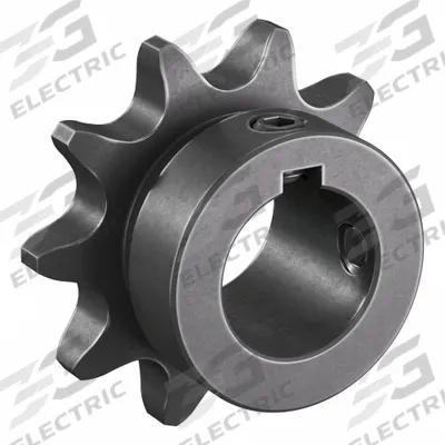 TRITAN Roller Chain Sprocket: 41, For 1/2 in Chain Pitch, 3/4 in Bore Dia, 10 Teeth - Size 41 Fixed-Bore Roller Chain Sprockets