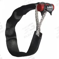 LOCKJAW Soft Shackle: 8,800 lb Working Load Limit, 26,400 lbf Breaking Strength, 1 in Bar Dia, HMPE (MPN 15-031310). Key specifications — Brand: LOCKJAW.