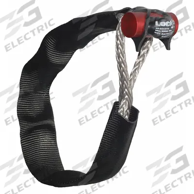 LOCKJAW Soft Shackle: 8,800 lb Working Load Limit, 26,400 lbf Breaking Strength - Load-Securing Synthetic Shackles