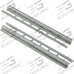SQUARE D Terminal Block Mounting Track: NEMA, Std, 6 in Overall Lg, Steel, 0.22 in Overall Ht (MPN 9080GH106). Key specifications — Channel Description: Standard; Manufacturer Part Number: 9080GH106; Channel Type: NEMA; Brand: SQUARE D; Material: Steel.