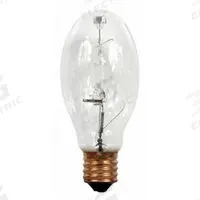 HID Bulb: Universal Burning, ED37, Mogul Screw (E39), 400 W Watt, 4000K, Metal Halide (MPN MVR400/U/PA). Key specifications — Color Temperature: 4000K; Brand: GE LAMPS; Shatter-Resistant: No.