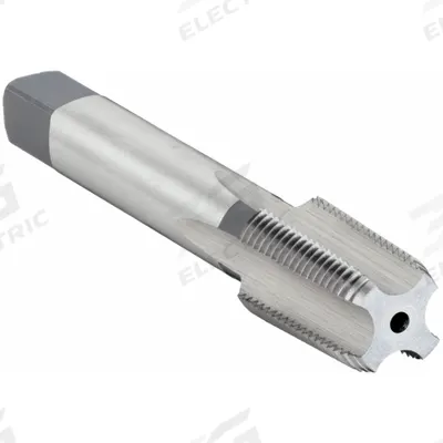 CHICAGO-LATROBE Extension Tap: 3/8"-18 NPTF, 4 Flute, Semi-Bottoming Chamfer - Extension Pipe Taps