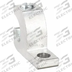BURNDY Mechanical Connectors: 14 AWG – 4 AWG Wire Sizes, 1/4 in Stud Size, Slotted Head (MPN BGBL4). Key specifications — Brand: BURNDY; For Wire Material: Aluminum; Maximum Stranded Copper Wire Size: 4 AWG; Minimum Stranded Copper Wire Size: 14 AWG; Lug Material: Tin-Plated Aluminum.