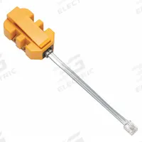 FLUKE NETWORKS In-Line Modular Adapter: Quick Connection to Modular Telephone Jacks, 6-Conductors (MPN 10220100). Key specifications — Brand: FLUKE NETWORKS; Manufacturer Part Number: 10220100; Features: Quick Connection to Modular Telephone Jacks; For Use With: 6-Conductors; Product Type: 6-Wire Modular Adapter.