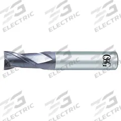 OSG Square End Mill: Carbide, Diamond Coated, 2 Flute, 1/2" Mill Dia, 1" LOC, 3" OAL (MPN 70201616)