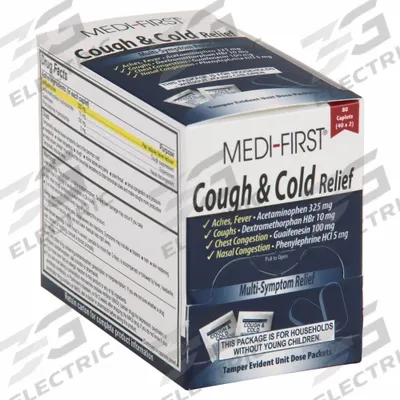 MEDIQUE Cough and Cold Reliever: Acetaminophen/Dextromethorphan - Cough & Cold Relievers