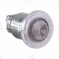 SCHNEIDER Mushroom Head Push Button: 22 mm Mounting Size, Metallic, Momentary (MPN ZB4BW413). Key specifications — Brand: SCHNEIDER; Action: Momentary; Series: XB4; Push Button Material Type: Metallic.