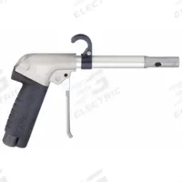 GUARDAIR Air Gun: Pistol-Grip Grip, Aluminum, 3/8 in Female NPT, 1 Nozzle(s), Straight, Focused (MPN U75XT006AA3). Key specifications — attr1328526: Aluminum; attr1328500: Hanging Hook; attr1328508: GUARDAIR; attr1328515: No; attr1328533: Yes.