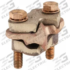 BURNDY Mechanical Connector: For Wire Size 2 AWG, Copper Body Material (MPN QPX282C). Key specifications — Brand: BURNDY; Direct Burial Rated: No.