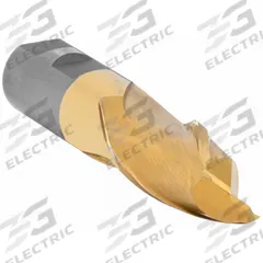 CLEVELAND Square End Mill: High Speed Steel, TiN Coated, 2 Flute, 1-1/8" Mill Dia, 1-5/8" LOC (MPN C33794)