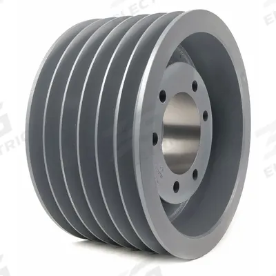 APPROVED VENDOR V-Belt Pulley: C120, 6 Groove, 12.4 in OD, Bushed Bore - Bushed-Bore Cast-Iron V-Belt Pulleys
