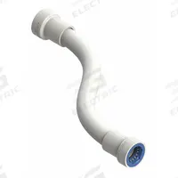 HYDRORAIN Coupling: 1" Tube, ABS Plastic, 150 psi Max Working Pressure, 2.125 in Wd, 2.25 in Ht (MPN 08002). Key specifications — attr1069071: 1" Tube; attr1069078: ABS Plastic; attr1069080: Coupling.
