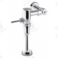 KOHLER Manual Flush Valve: PRIMME, Exposed, Top, 1 gpf Gallons per Flush, 12 in Rough-In, Piston (MPN K-76319-CP). Key specifications — Spud Location: Top.
