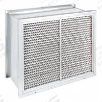 GRAINGER Cartridge Air Filter: 20 in x 24 in x 12 in, Steel, Double Header, MERV 13 (MPN 2GGT1). Key specifications — Brand: GRAINGER; Media Material: Microfiber; Air Filter Header Type: Double Header; Frame or Header Material: Steel.