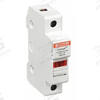 MERSEN Fuse Block: Finger-Safe, 1 Pole, 600 V AC, DIN Rail Mounting, Pressure Plate Termination (MPN USCC1I). Key specifications — Brand: MERSEN.