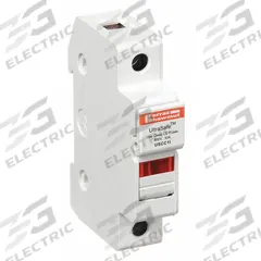 MERSEN Fuse Block: Finger-Safe, 1 Pole, 600 V AC, DIN Rail Mounting, Pressure Plate Termination (MPN USCC1I). Key specifications — Brand: MERSEN.
